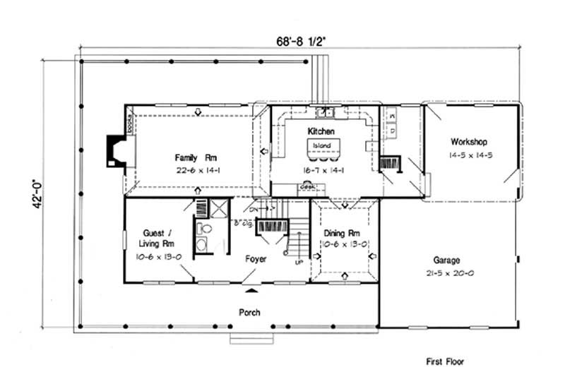 MAIN LEVEL FLOOR PLAN