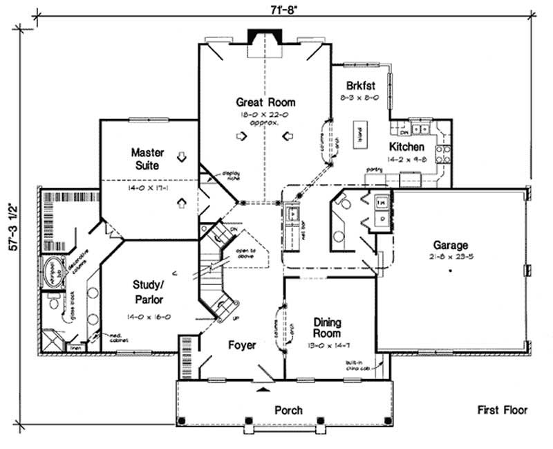 MAIN LEVEL FLOOR PLAN