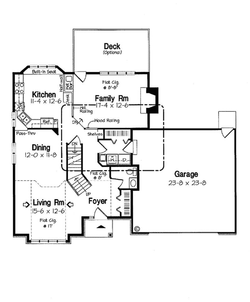 MAIN LEVEL FLOOR PLAN