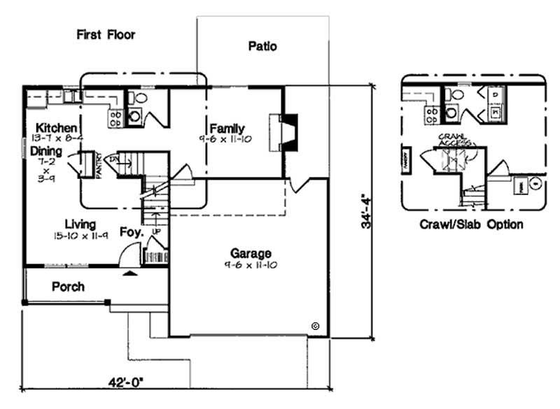 MAIN LEVEL FLOOR PLAN