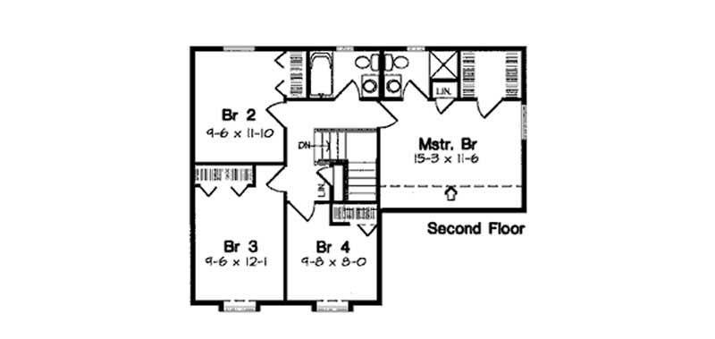 SECOND LEVEL FLOOR PLAN
