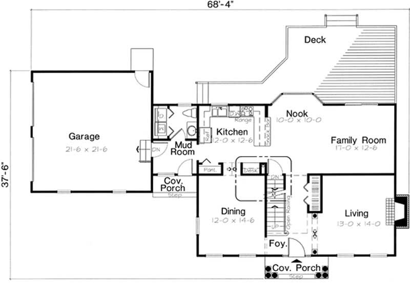 MAIN LEVEL FLOOR PLAN