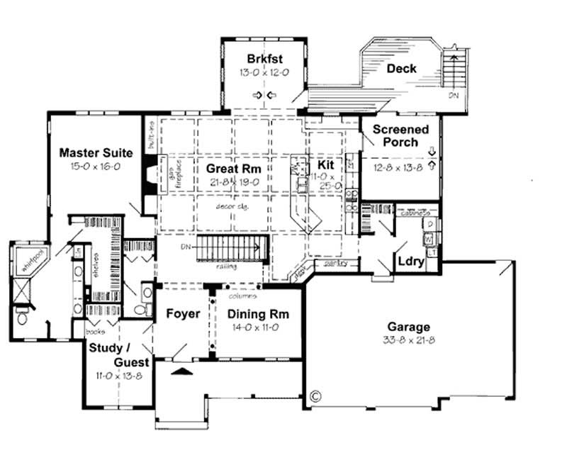 MAIN LEVEL FLOOR PLAN