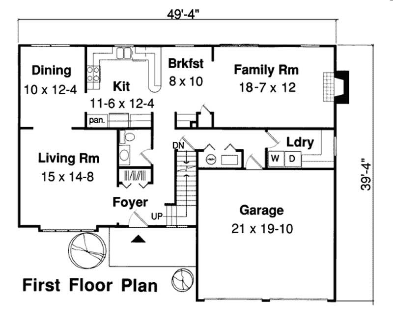 MAIN LEVEL FLOOR PLAN