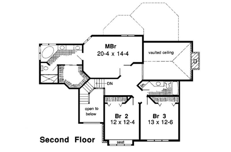 SECOND LEVEL FLOOR PLAN