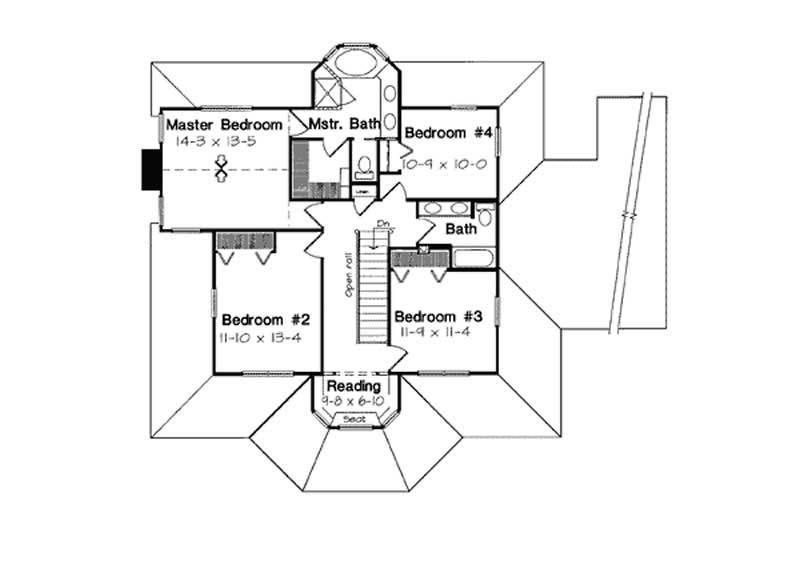 SECOND LEVEL FLOOR PLAN