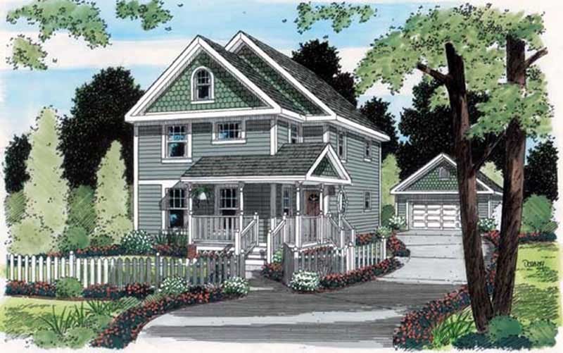 3-Bedroom, 1663 Sq Ft Ranch Home Plan - 131-1090 - Main Exterior