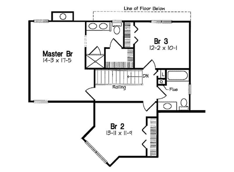 SECOND LEVEL FLOOR PLAN