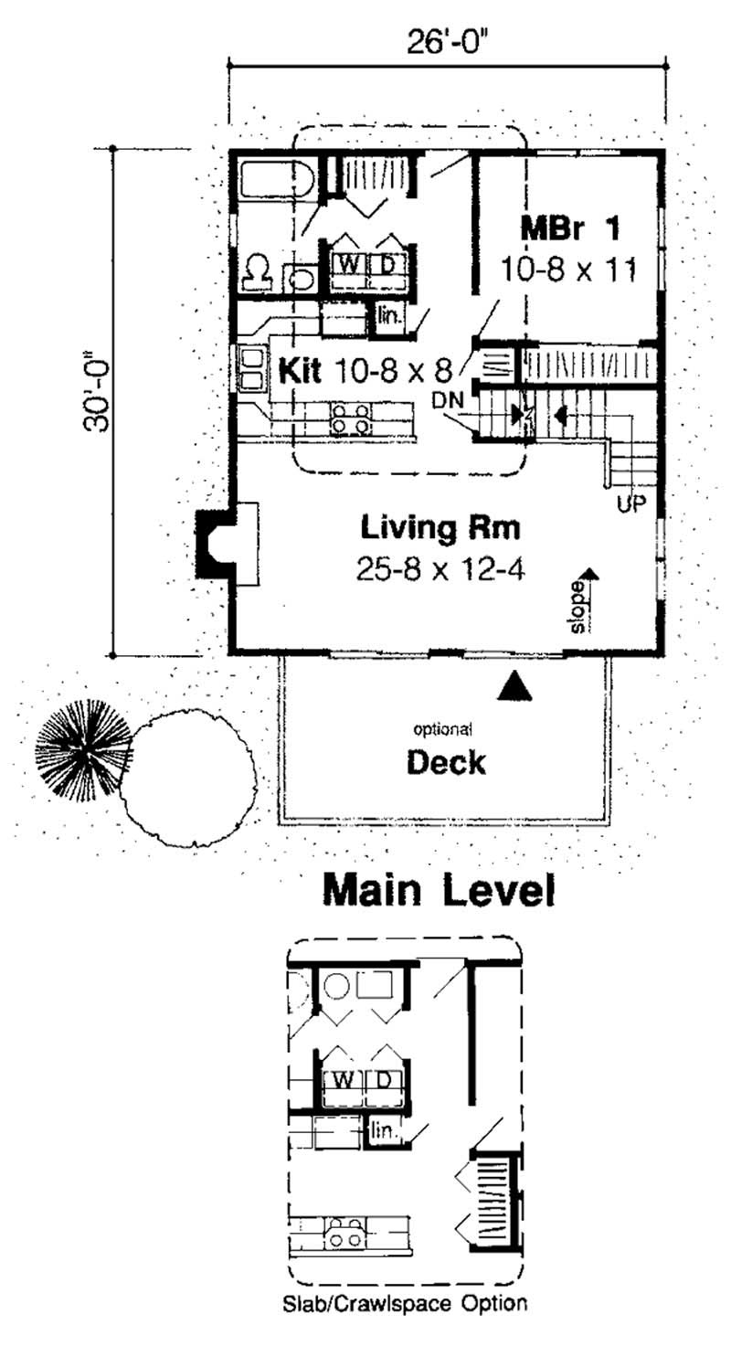 MAIN LEVEL FLOOR PLAN