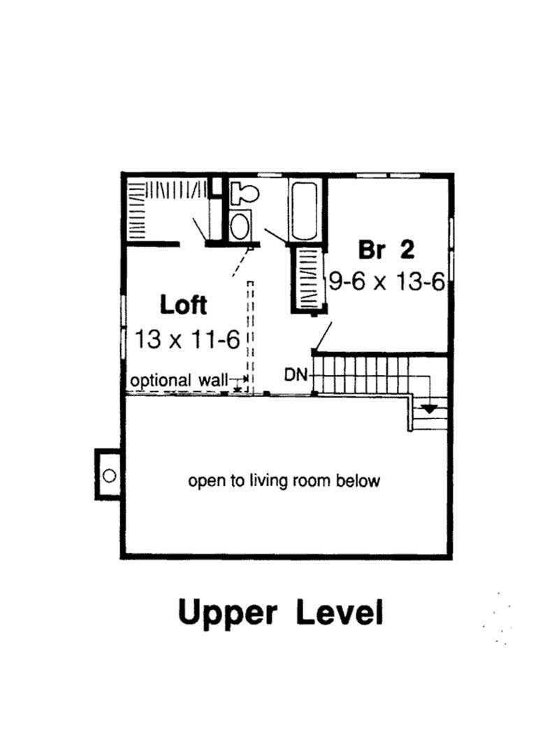 SECOND LEVEL FLOOR PLAN