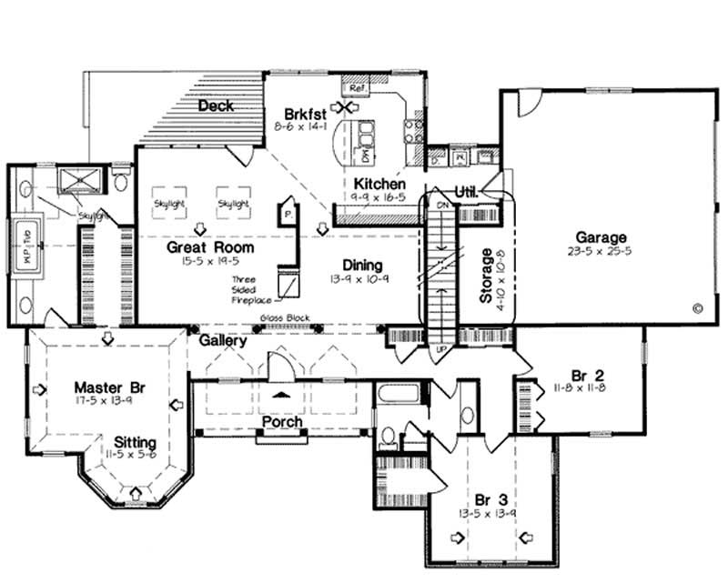 MAIN LEVEL FLOOR PLAN