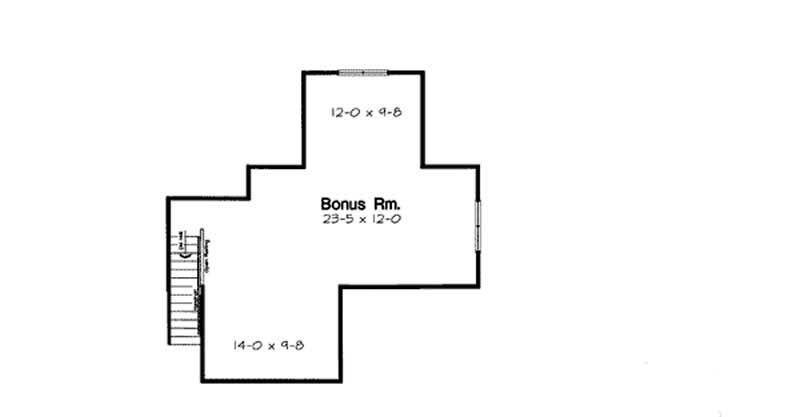SECOND LEVEL FLOOR PLAN