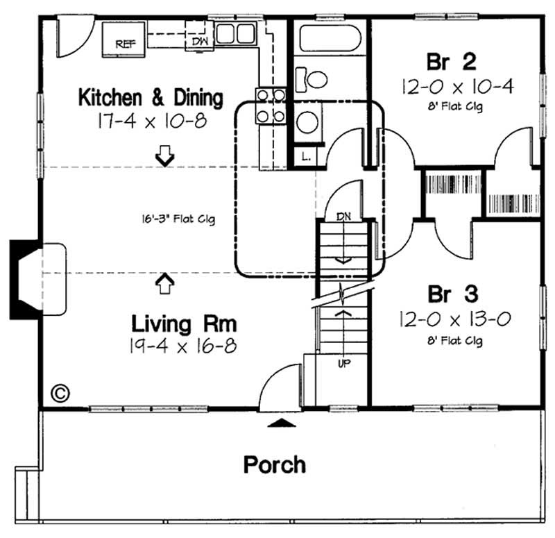 MAIN LEVEL FLOOR PLAN