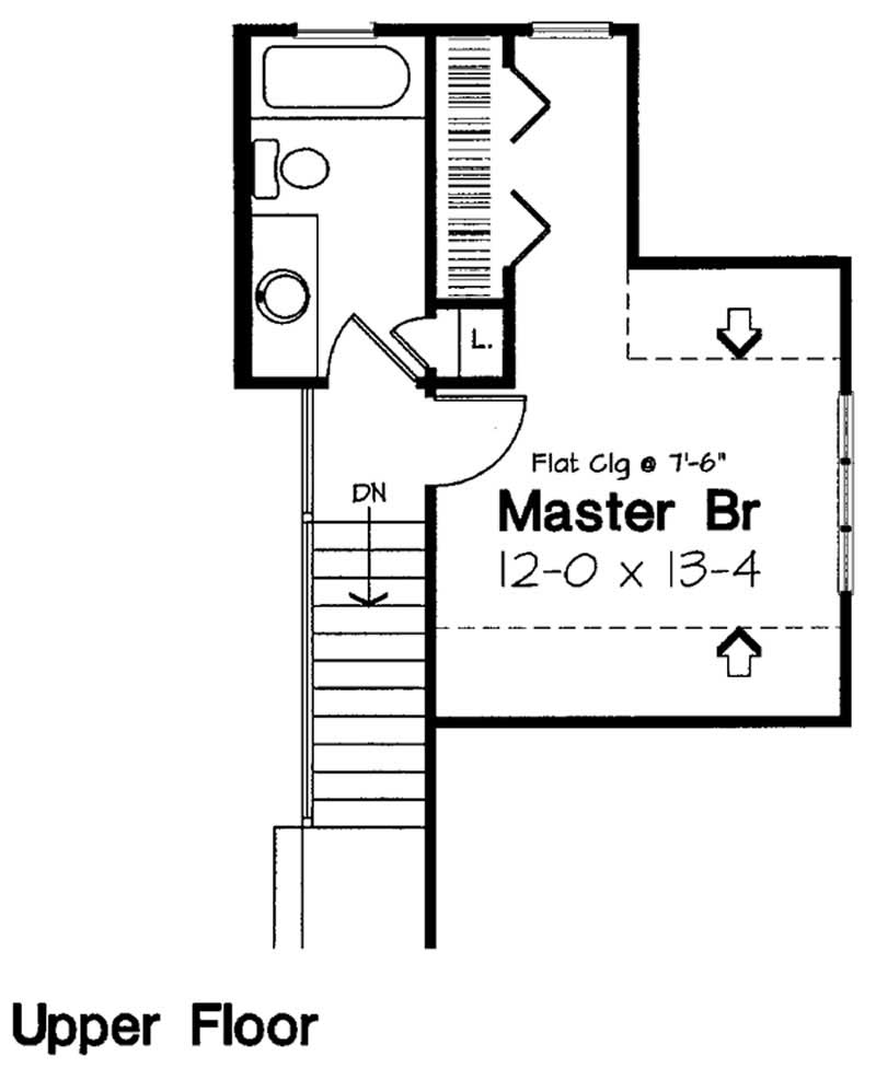SECOND LEVEL FLOOR PLAN