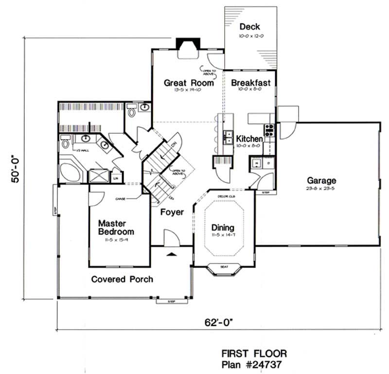 MAIN LEVEL FLOOR PLAN