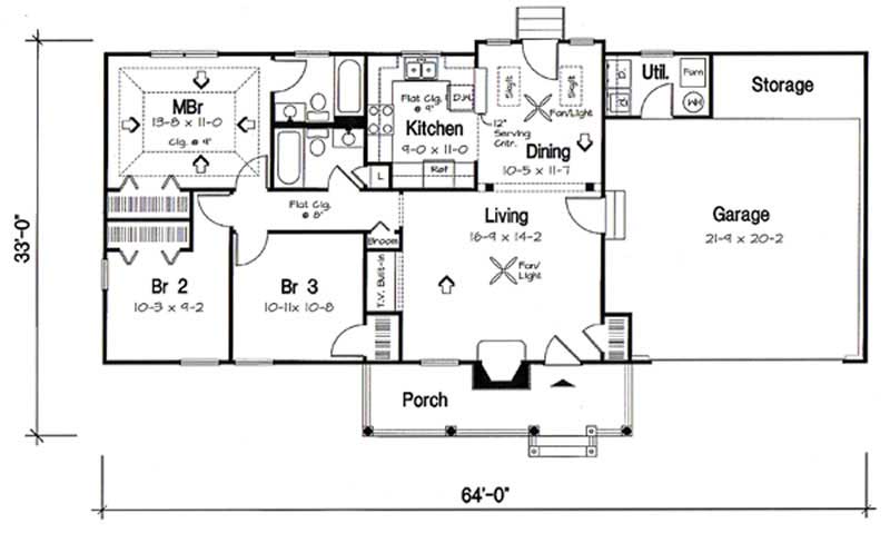 MAIN LEVEL FLOOR PLAN