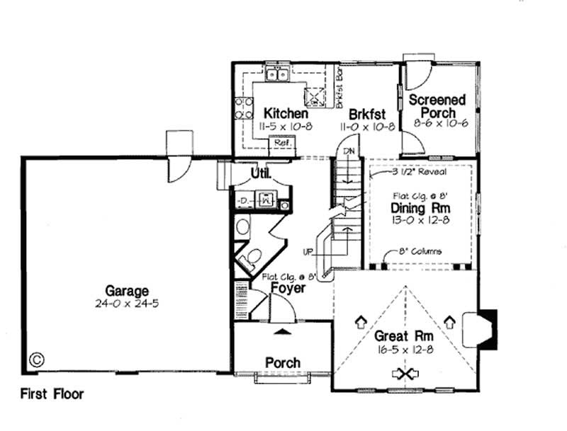 MAIN LEVEL FLOOR PLAN