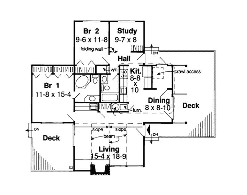 MAIN LEVEL FLOOR PLAN