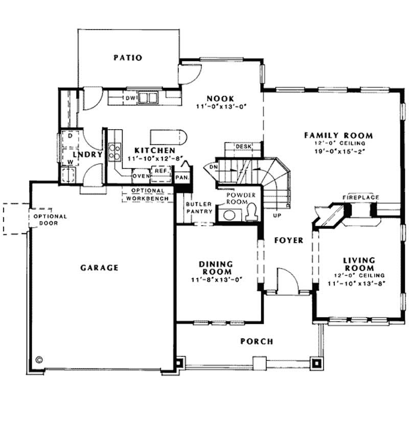 MAIN LEVEL FLOOR PLAN