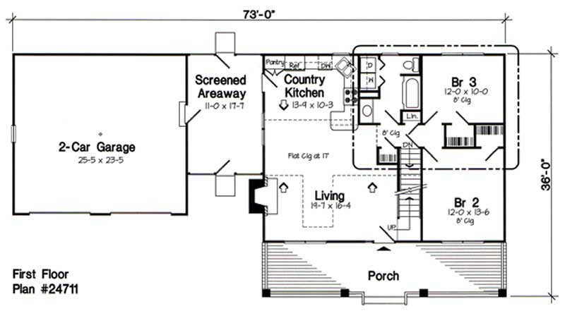 MAIN LEVEL FLOOR PLAN
