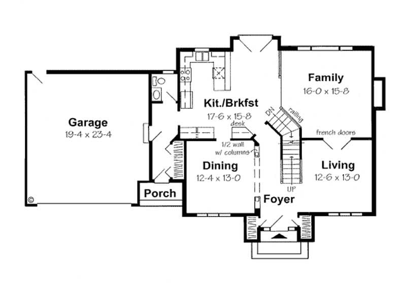 MAIN LEVEL FLOOR PLAN