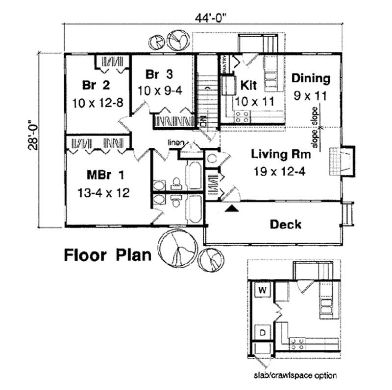 MAIN LEVEL FLOOR PLAN