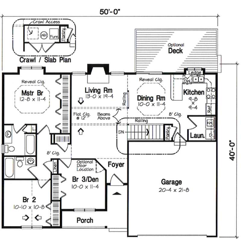 MAIN LEVEL FLOOR PLAN
