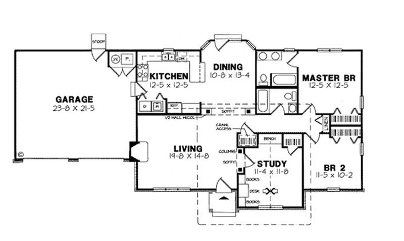 MAIN LEVEL FLOOR PLAN