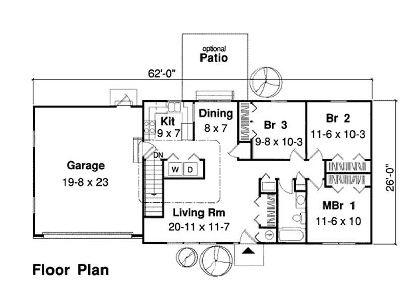 MAIN LEVEL FLOOR PLAN