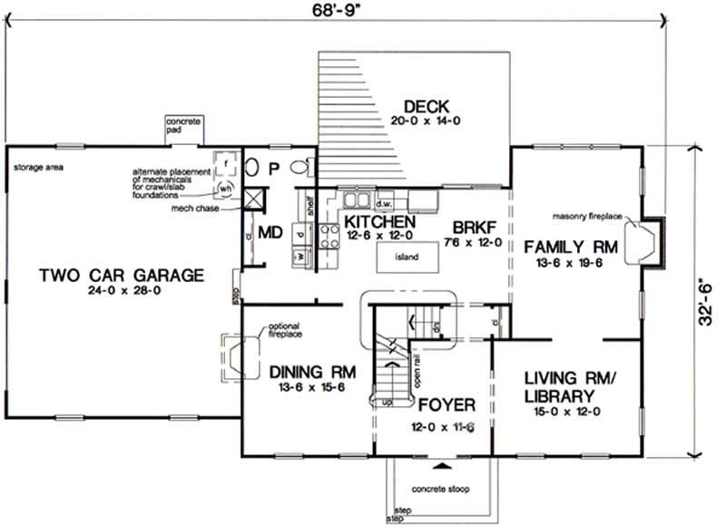 FIRST LEVEL FLOOR PLAN