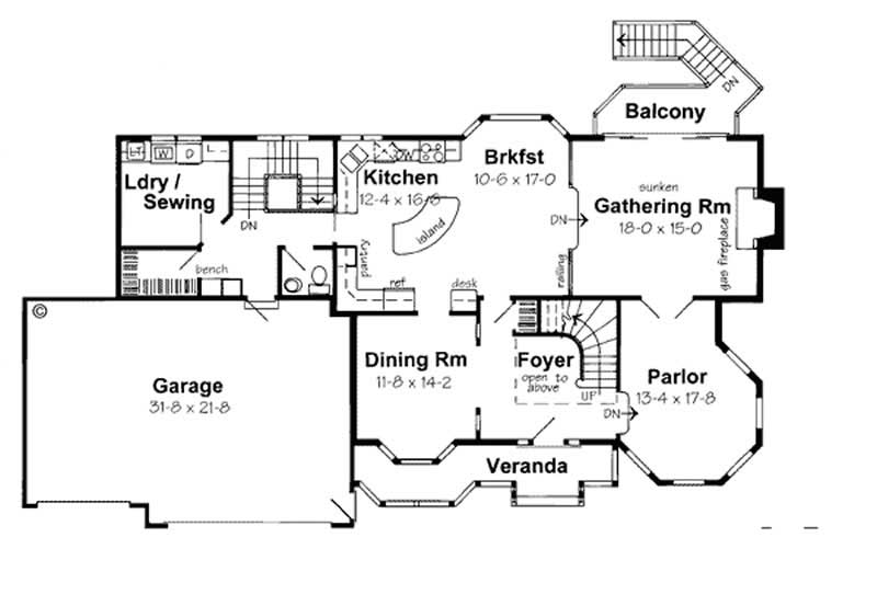 MAIN LEVEL FLOOR PLAN