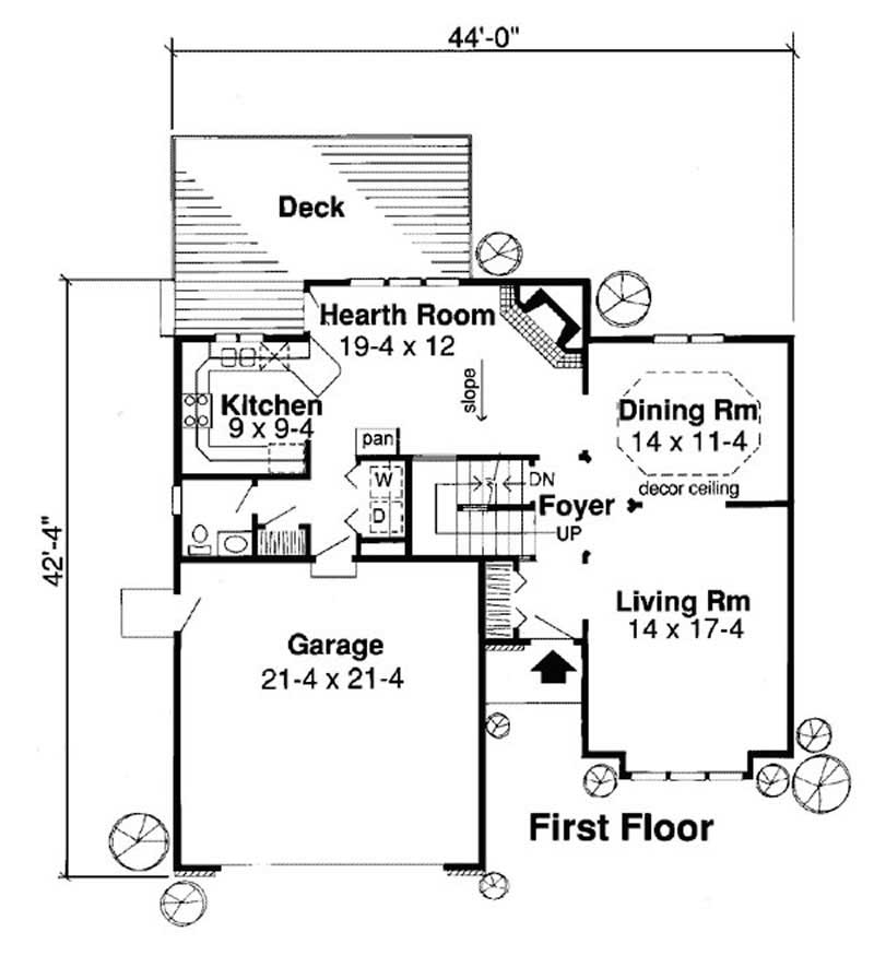 Floor Plan First Story