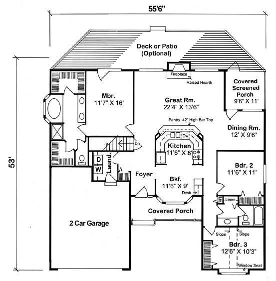 Floor Plan First Story