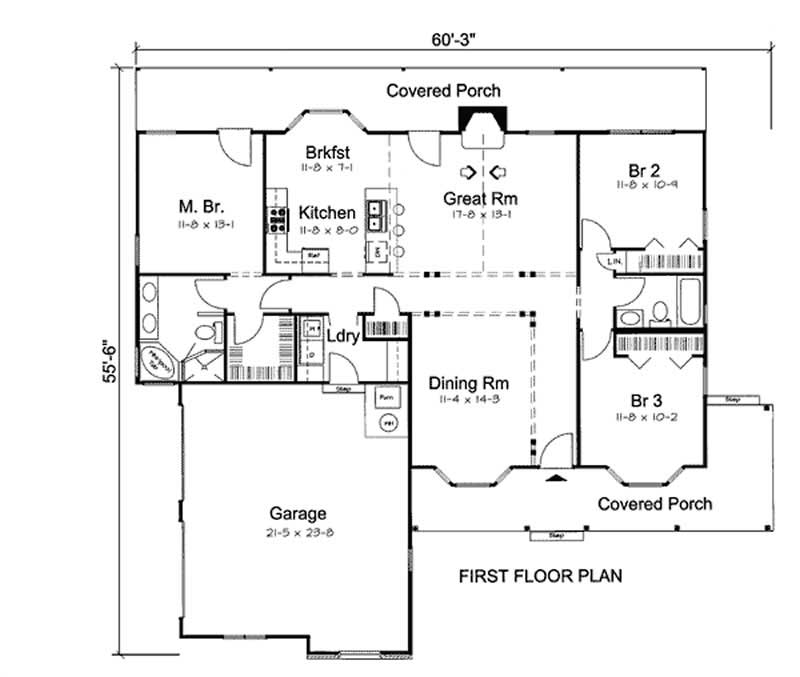 MAIN LEVEL FLOOR PLAN