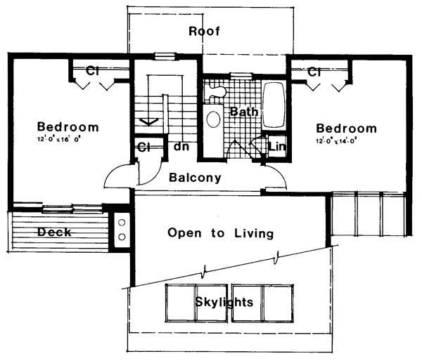 Floor Plan Second Story