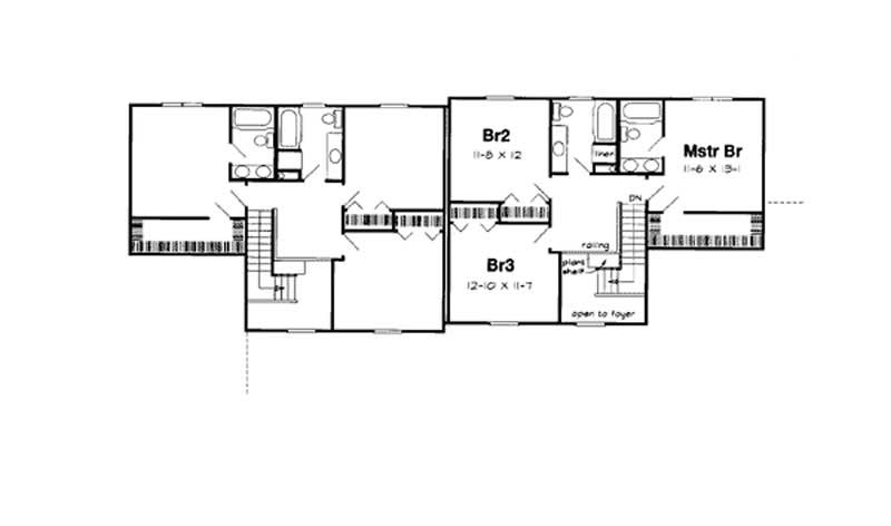SECOND LEVEL FLOOR PLAN