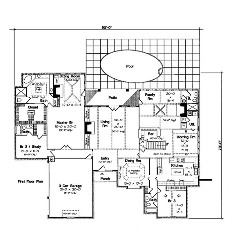 MAIN LEVEL FLOOR PLAN