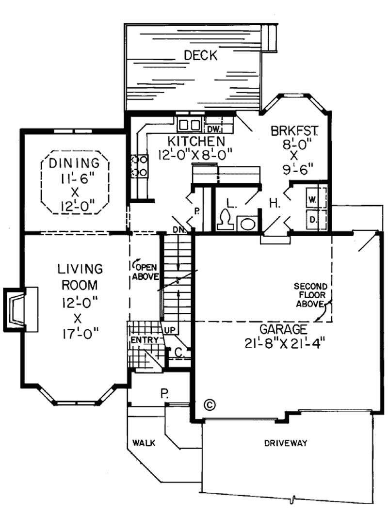 MAIN LEVEL FLOOR PLAN