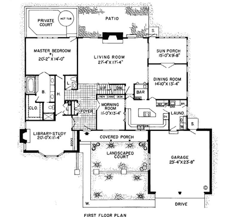 Floor Plan First Story