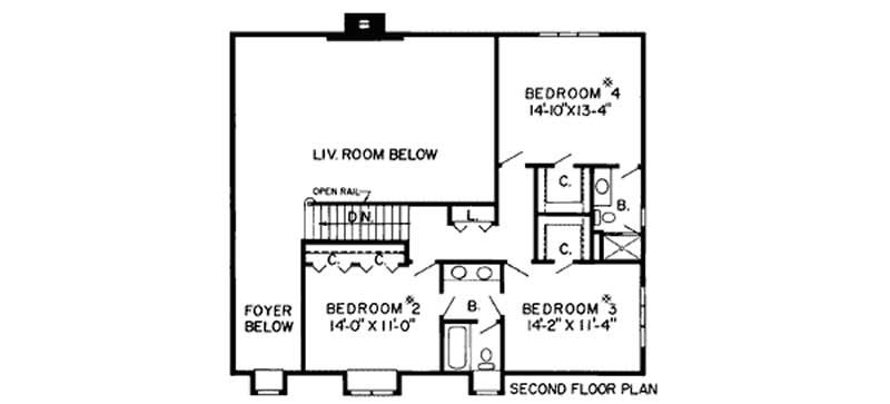 Floor Plan Second Story