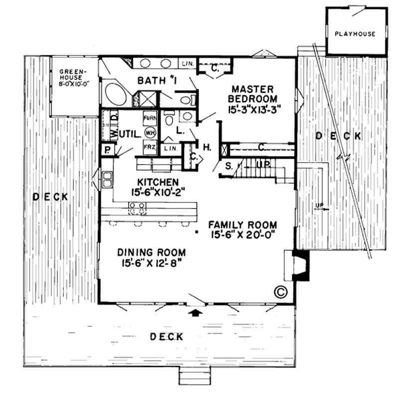 MAIN LEVEL FLOOR PLAN