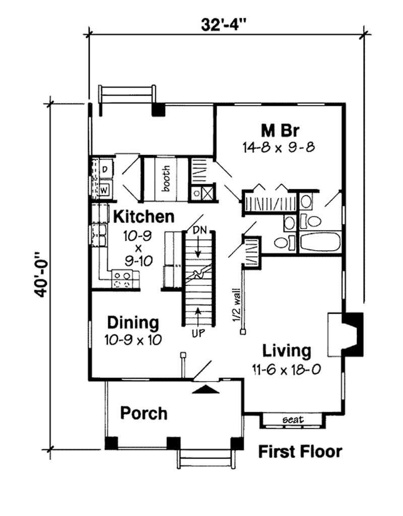 MAIN LEVEL FLOOR PLAN