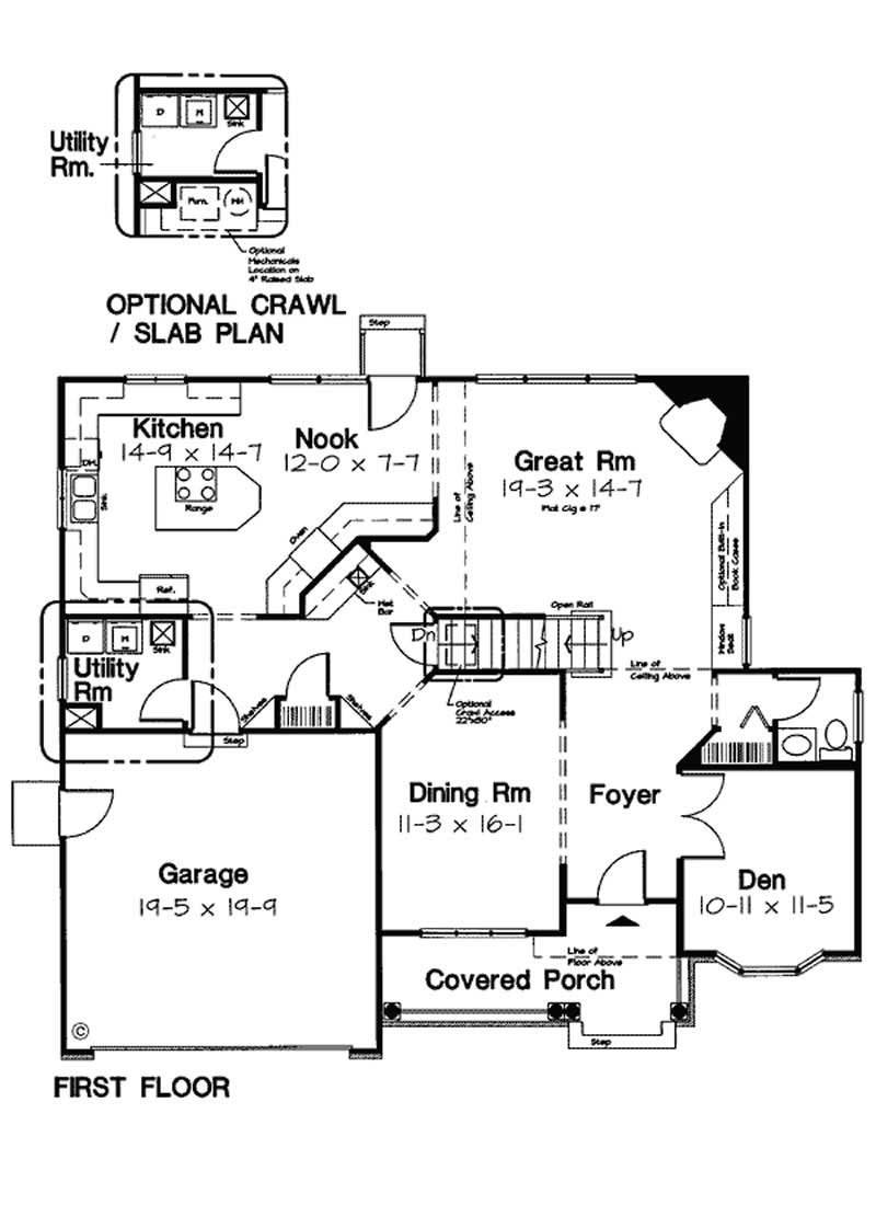 MAIN LEVEL FLOOR PLAN