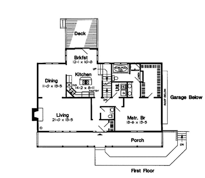 MAIN LEVEL FLOOR PLAN
