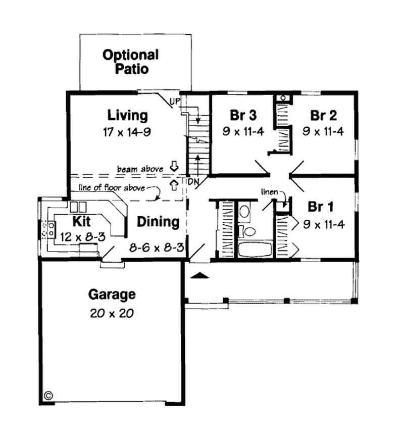 MAIN LEVEL FLOOR PLAN