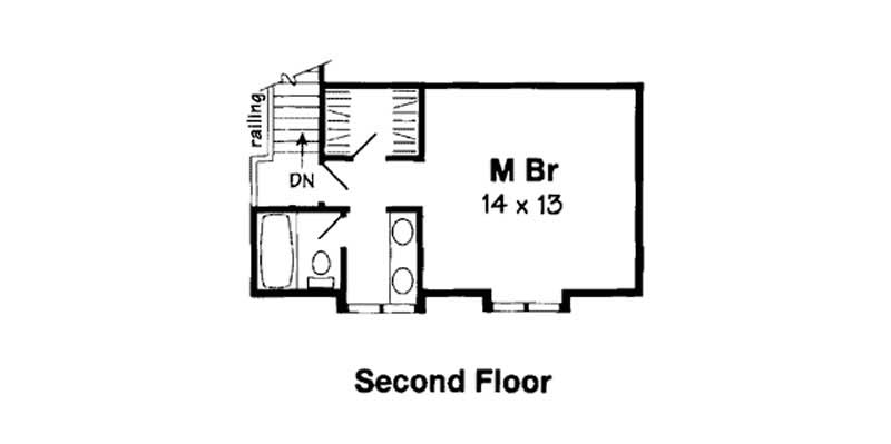 SECOND LEVEL FLOOR PLAN
