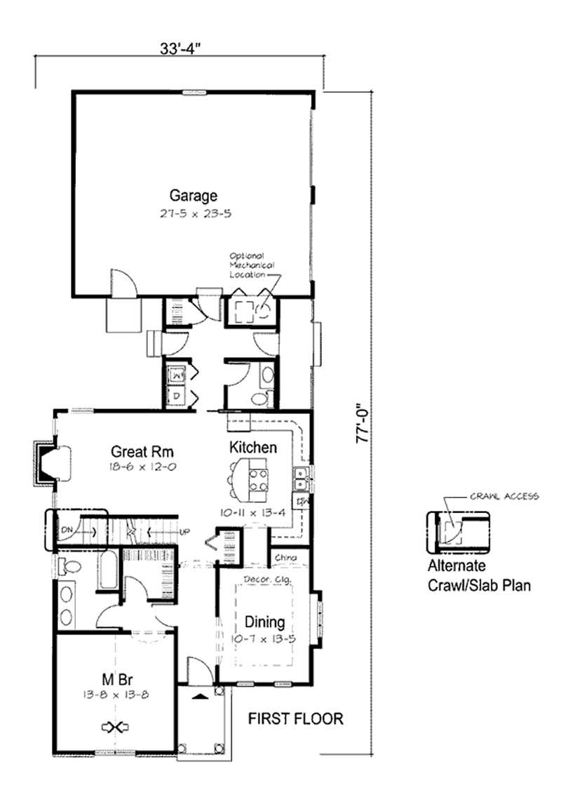 MAIN LEVEL FLOOR PLAN