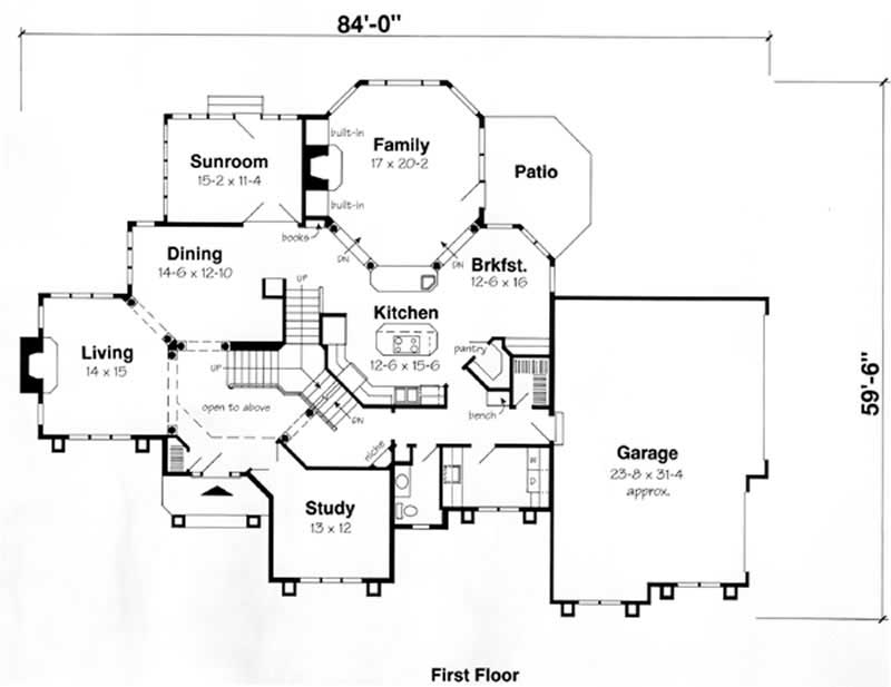 MAIN LEVEL FLOOR PLAN