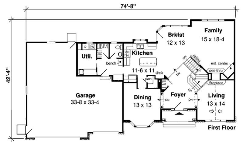 MAIN LEVEL FLOOR PLAN