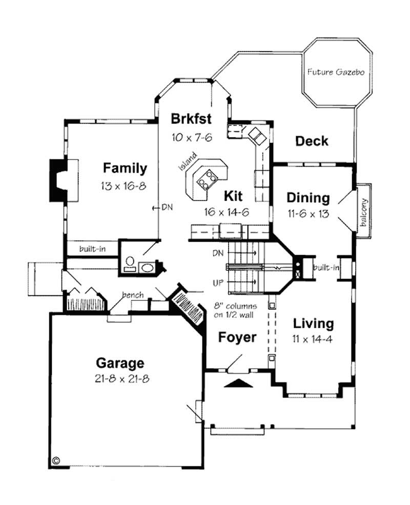 MAIN LEVEL FLOOR PLAN